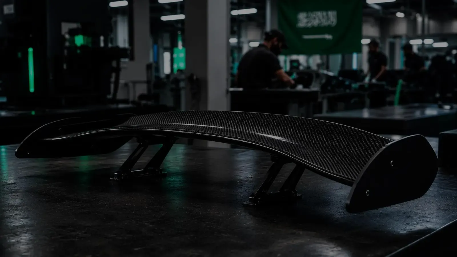 Carbon-fiber aerodynamic component